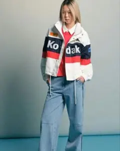 H&M　Kodak　コラボ　デザインジャケット　未使用品　コダックのサムネイル