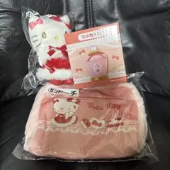 ハローキティ 一番くじ　マスコット　ポーチ　小物入れ