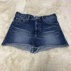 GYDA スカートライクデニムショートパンツ M