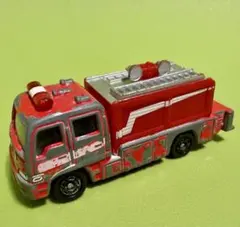トミカ改造 自作品 いすゞフォワード 消防水難救助車(ボート付き