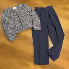 現行 ビームス フォーマル セットアップ パンツ ツイードジャケット S