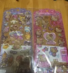 ドロップジュエリーシール 日焼け サンリオ　2枚セット