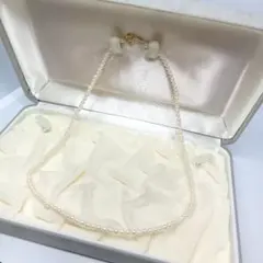 k18 あこや真珠　ベビーパール　2.5~3mm　ネックレス