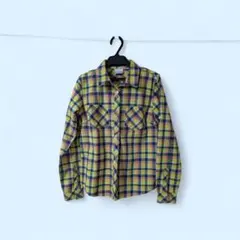 Columbia チェック柄 長袖シャツ M