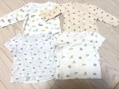 シャツ 肌着 半袖 長袖 80 ベビー 赤ちゃん