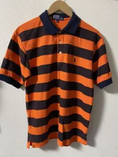 ラルフローレン 90s〜00s ポロシャツ 太ボーダー L相当
