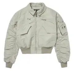 オフホワイト フライトジャケット ボンバージャケット thug club