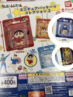 クレヨンしんちゃん ミニチュアパッケージ コレクション2 ひろし＆アクション仮面