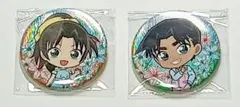 名探偵コナン ブラウスタイル ホロ缶バッジ 服部平次 遠山和葉 2個セット