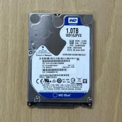 ☆2.5インチ HDD Western Digital 1TB 厚9.5mm