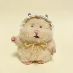 はむにぎり ボンネット マスタード ぬい服のサムネイル
