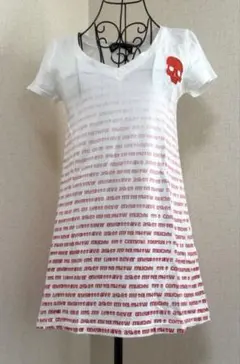HEAVEN AND EARTH スカル Tシャツ ワンピ M グラデーションのサムネイル