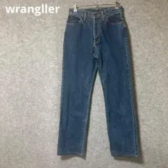 wranglerダークブルーストレートレッグデニム