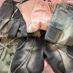 パンツ5枚セット　Y2K 5万円越え ユニセックス