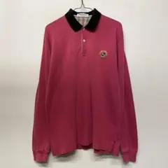 Burberrys バーバリーズ 刺繍 ワンポイント 長袖 ポロシャツ