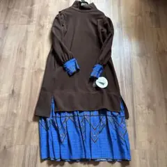 新品 traumerei 定価¥2万1780円 ロングワンピース スコットクラブ