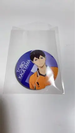 ハイキュー　影山飛雄　缶バッジ　烏野高校