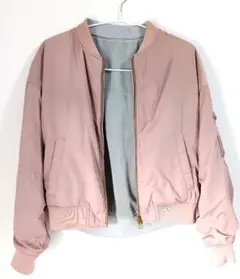 earth music&ecology　リバーシブルMA-1ブルゾン　Sサイズ