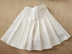 【中古品】ラブトキ　ベルト付プリーツスカパン 140cm