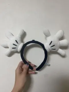 ミッキー手カチューシャ