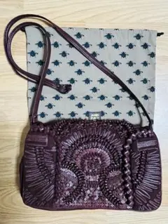 ジャマンピュエッシュ　レザーコード装飾バッグ　新品未使用‼️
