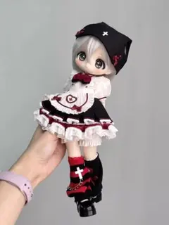 ★SEN★AF11167【ils】洋服5点セット（黒/幼SD）