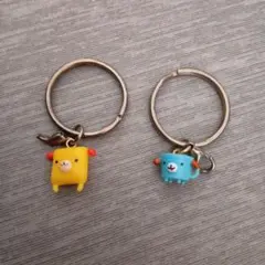 ★レア　サンエックス　ワンルーム　キーホルダーセット★