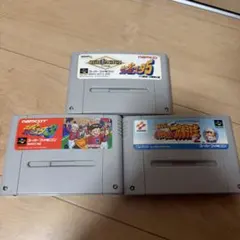 スーパーファミスタ3、5と パワプロ2のスーパーファミコン用ソフト3本セット