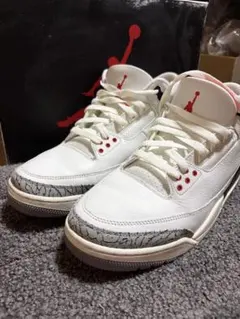 GW限定値下げ Nike Air Jordan 3 retro セメント - メルカリ