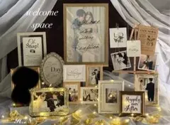 ウェルカムスペース まとめ売り ウェディング ブライダル　結婚式　セット売り