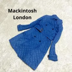 ち*も様 ほぼ未使用　マッキントッシュロンドン　トレンチコート　38サイズ　ネイ