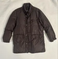 Burberry Black labelダークブラウン ダウンジャケット