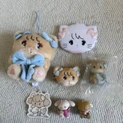 mikko まとめ売り　コンパクトミラー コーム　ガチャガチャ　ぬいぐるみ