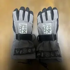 PHENIX LION 防水スキーグローブ グレー Lサイズ