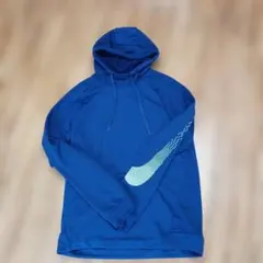 NIKEネイビー フード付き パーカー