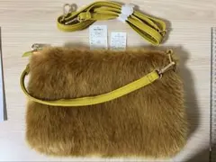 フェイクファー　バッグ　モノコムサのサムネイル