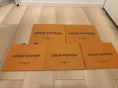 LOUIS VUITTON ショップ袋 5枚セット