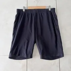 ユニクロ UNIQLO ドライEX ショート　ハーフパンツ　ネイビー　L