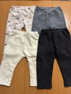 ユニクロ 80 レギンス 裏起毛 フリース UNIQLO 長ズボン
