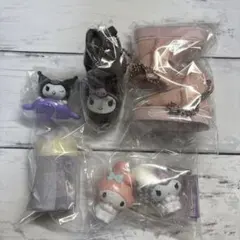 サンリオ　シークレットミニブーツチャーム　メロクロetc7点セット