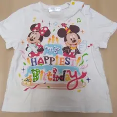 ディズニー　ミッキー ミニー バースデー Tシャツ 90のサムネイル