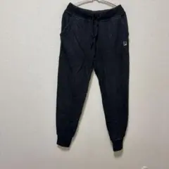 FILA フィラ スウェット ジョガーパンツ ブラック レディース M相当