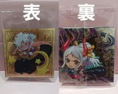 ワンピース　ウエハース　シール　LOG.12　パラレル　01ルフィ　32ヤマト