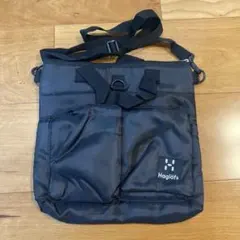 Haglöfs ブラック ショルダーバッグ