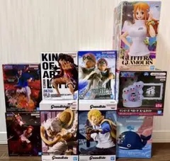 ワンピース　フィギュアセットモンキー・D・ルフィ　モンキー・D・ガープ等