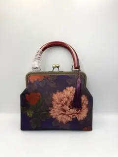 ハンドメイド 大きながま口バッグ #838 - メルカリ