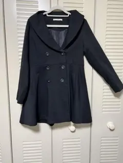 b-110【MAJESTIC LEGON トレンチコート　ブラック】