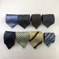 ネクタイまとめ売り8本セット【IMN-1682】