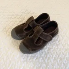 cienta シエンタベロア Tストラップシューズ28 DK BROWN