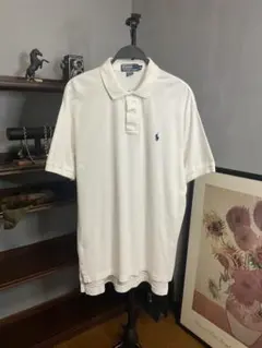 Polo by Ralph Lauren ホワイト ポロシャツ M